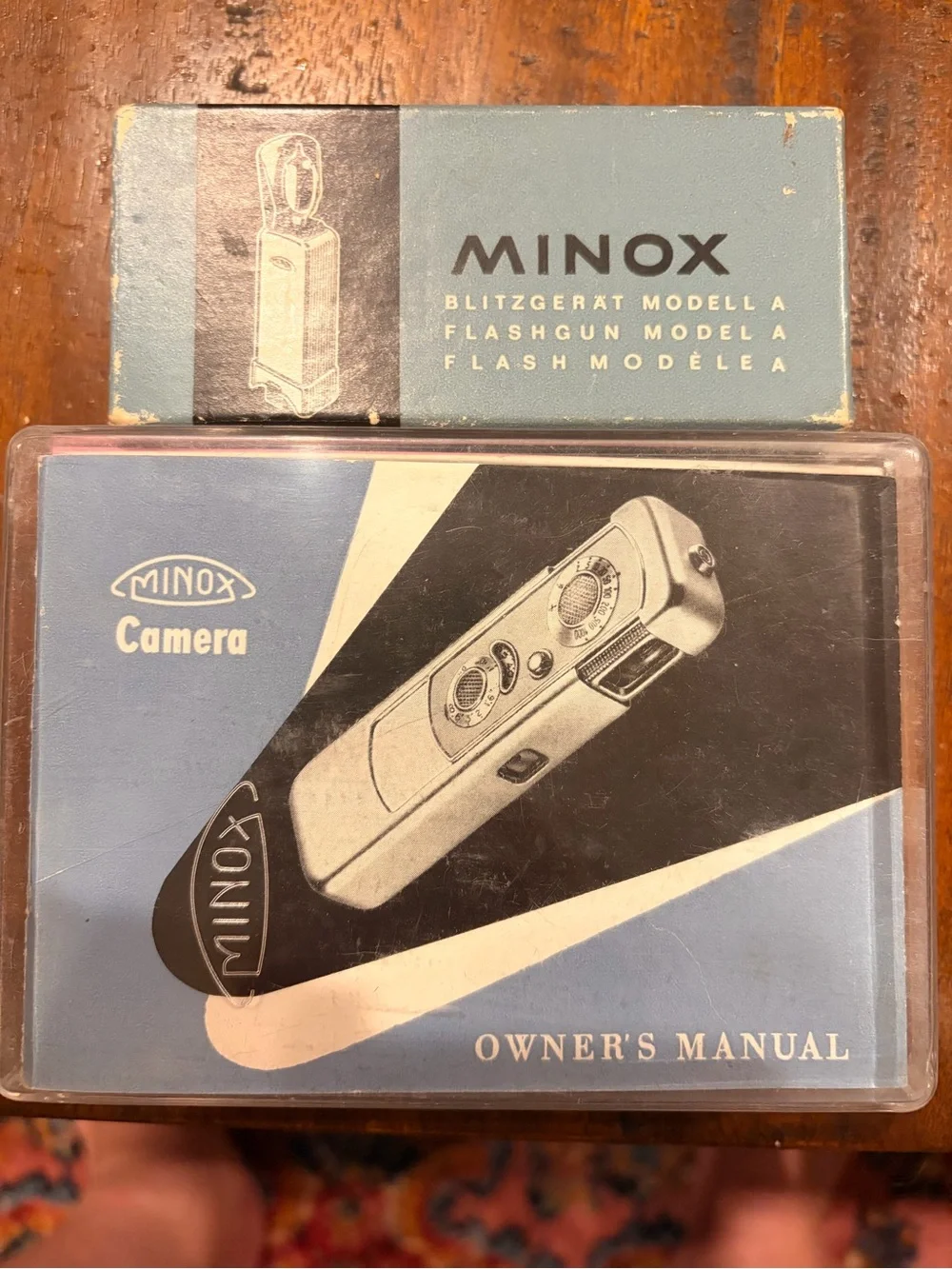 Minox IIIS Spy Subminiature Complan 15/3.5 w/ Flashgun Model A Original w/Manual